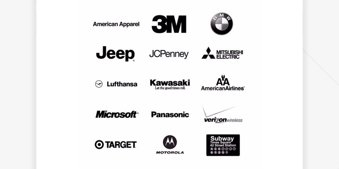 Helvetica logos